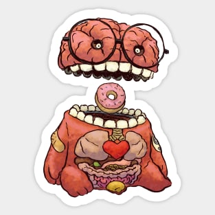 I Heart Donuts Sticker